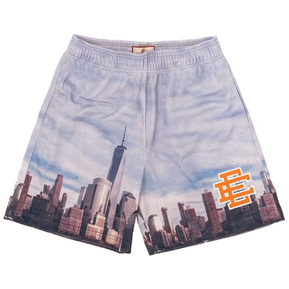 Eric Emanuel EE New York Skyline Basic Shorts Size Small